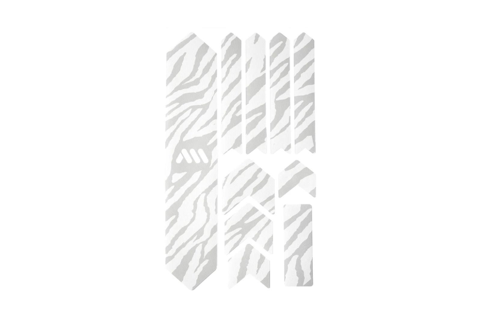 Ochranný polep na rám AMS - EXTRA - Zebra / White