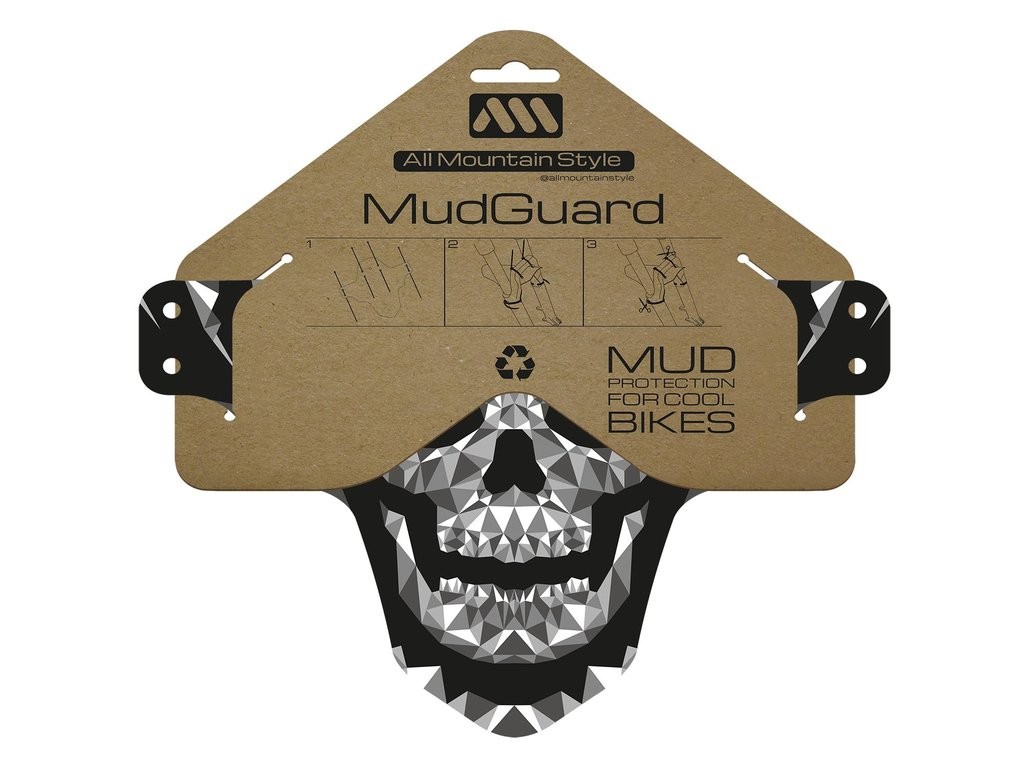 Přední blatník na vidlici AMS - Skull