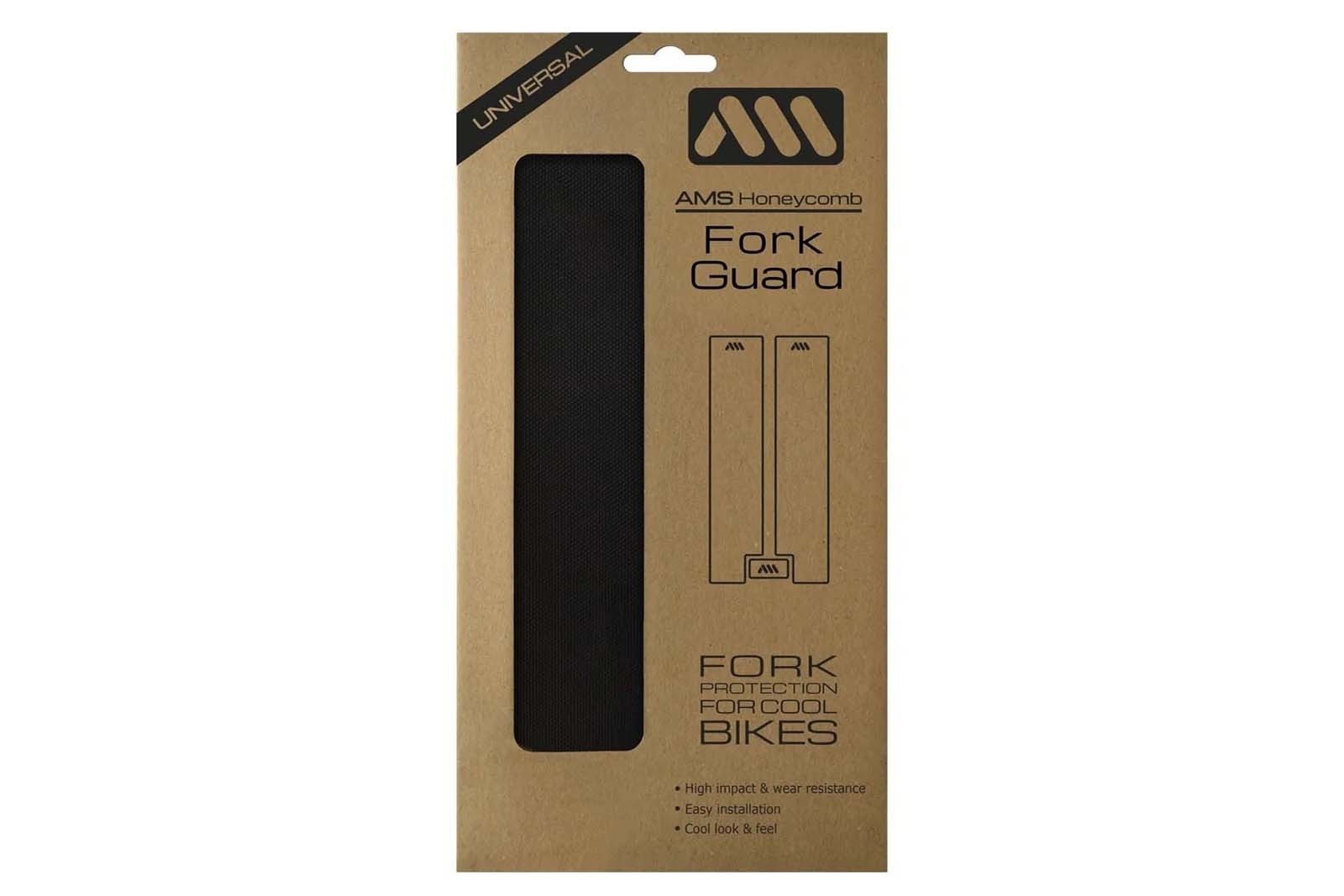 Ochranný polep na vidlici AMS - FORK - Black