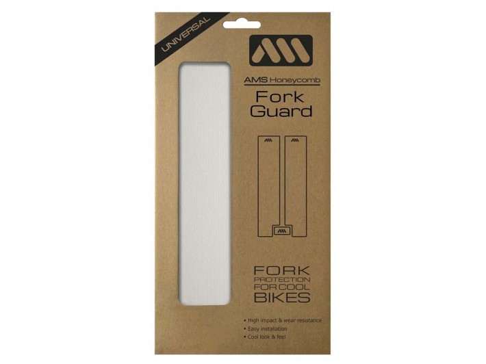 Ochranný polep na vidlici AMS - FORK - Clear/Silver