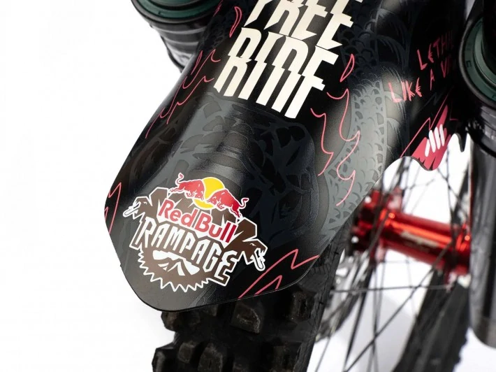Přední blatník na vidlici AMS - RedBull Rampage Freeride