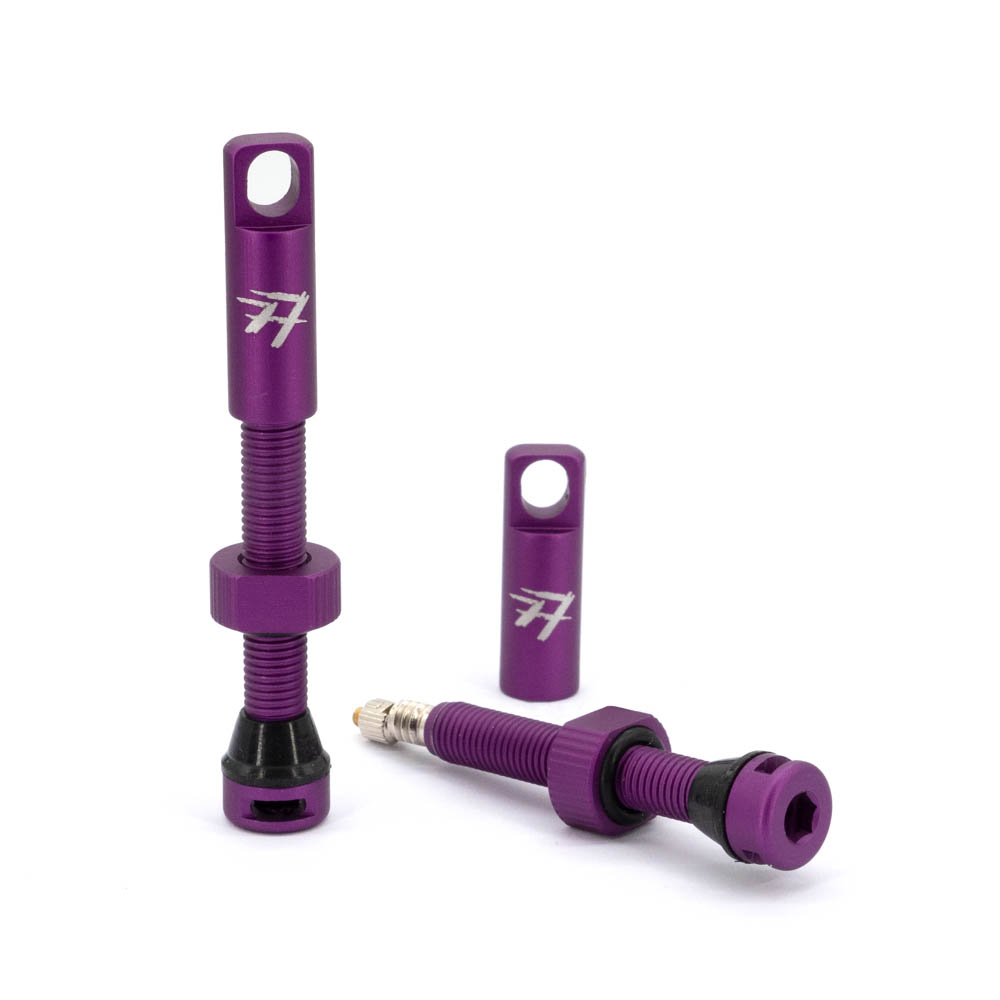 Bezdušové ventilky - 77designz 44mm (pár) různé barvy