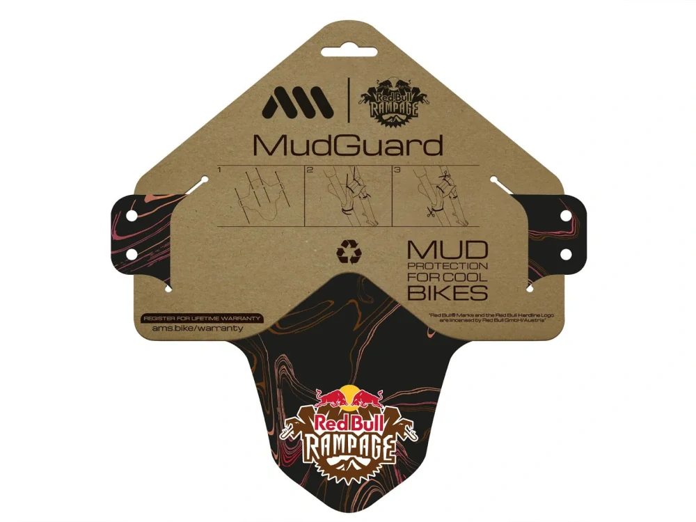 Přední blatník na vidlici AMS - RedBull Rigline - hnědý