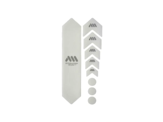 Ochranný polep na rám AMS - BASIC - Clear/Silver